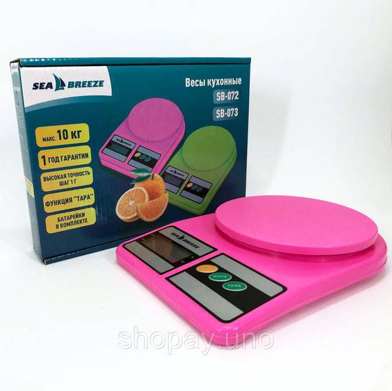 Веса кухонные в подарок SeaBreeze SB-072, Весы для кулинара, Весы цифровые для готовки HR-79 | Зображення 4