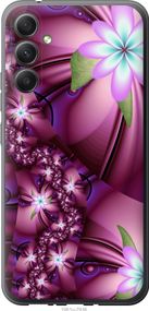 Чехол на Samsung Galaxy A34 A346E Цветочная мозаика "1961u-2936-17620"
