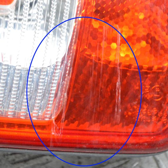 Ліхтар задній лівий Skoda Fabia I 2004-2007 рестайл Фара стоп задня ліва Шкода Фабія 1 6Y9945095E 6Y9945111D | Зображення 1