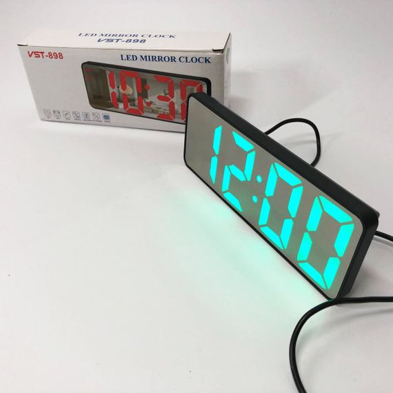 Настільний годинник з цифрами, Практичний електронний годинник Красивий настільний TQ-93 | Зображення 6