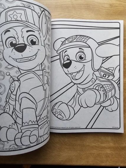 Большая книга раскраска Крайола Щенячий патруль 288 страниц Оригинал Crayola PAW Patrol Coloring Book | Зображення 7
