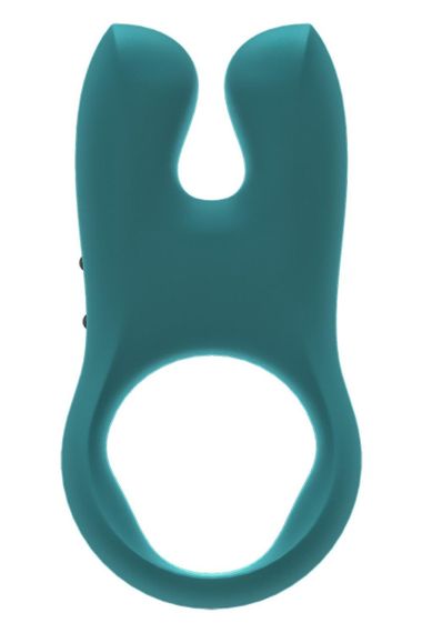 Эрекционное виброкольцо Fun Factory Nos бирюзовое, 8 см sexstyle | Зображення 4