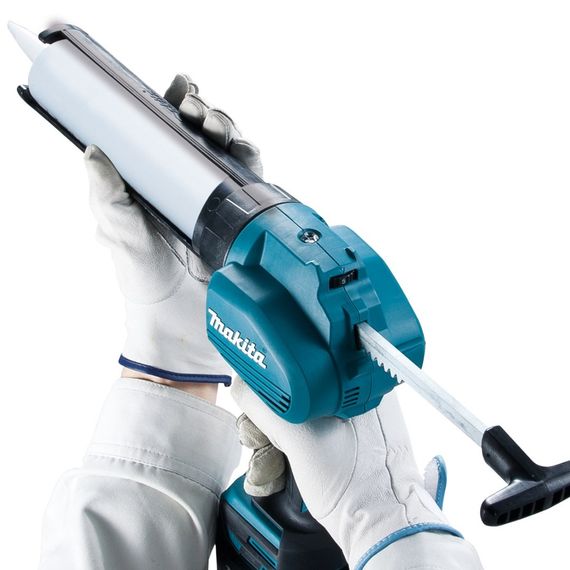 Пістолет для герметика акумуляторний Makita DCG180Z (5000 Н, 0-28 мм/с, 300 мл, LXT, без акумуляторів та зарядного пристрою) | Зображення 5