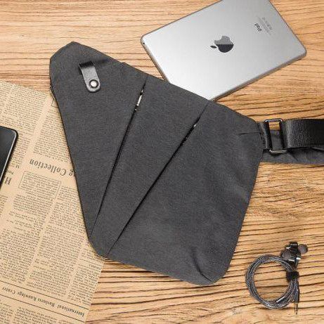 Сумка тактическая Cross Body мессенджер из ткани. RP-930 Цвет: черный | Зображення 5