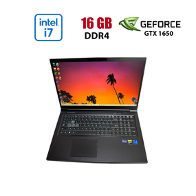 Игровой ноутбук СyberpowerPC Tracer V Gaming L17G GM7TG5R / 15.6" (1920x1080) IPS / Intel Core i7-11800H (8 (16) ядер по 2.3 - 4.6 GHz) / 16 GB DDR4 / 512 GB SSD / nVidia GeForce GTX 1650, 4 GB GDDR5, 128-bit / WebCam б/у
