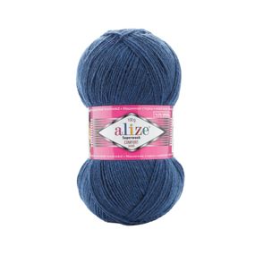 Alize Superwash Comfort Socks, синій джинс 846