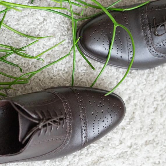 Чоловічі коричневі броги IKOS 41 розмір | Зображення 4