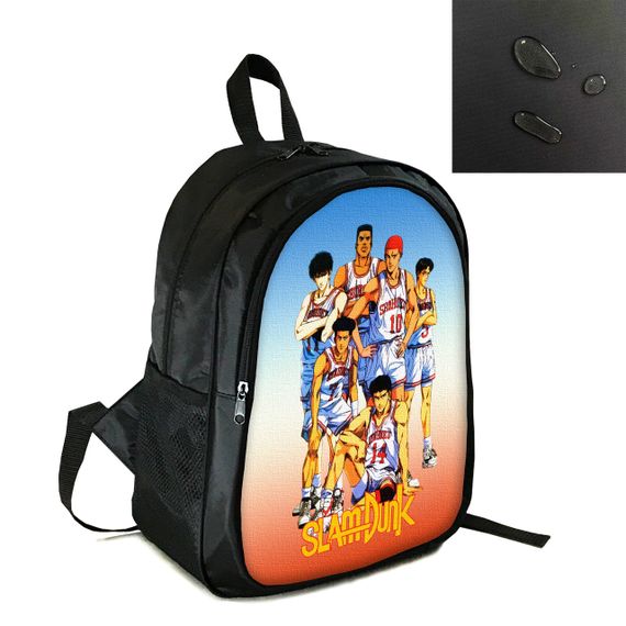 Рюкзак городской/школьный 38×28см с принтом Аниме Коронный бросок/Slam Dunk детский, подростковый, мужской, женский (4116)