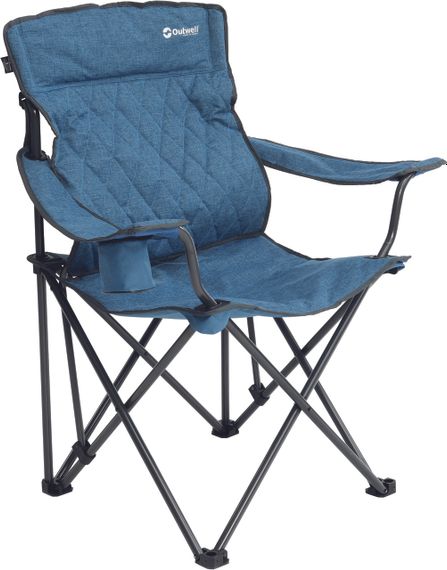 Стілець розкладний з підстакаником Outwell Kielder Blue Компактний складний стілець крісло на природу | Зображення 1