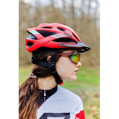 Шлем Velotrade с козырьком СIGNA WT-036 красный L (58-61см) (HEAD-013) | Зображення 3