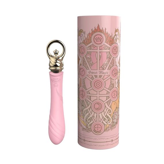 Вібратор для точки G із підігрівом Zalo Sweet Magic - Courage Fairy Pink | Зображення 8