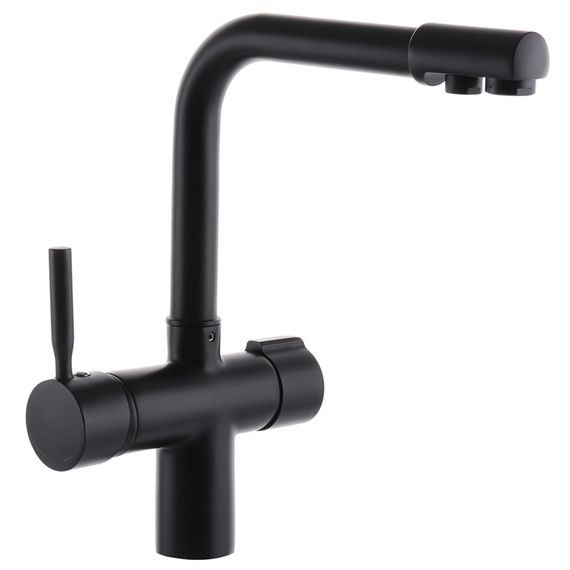 Змішувач для кухні Haiba HANS 021 чорний HB0820