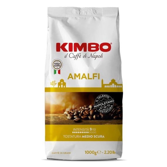 Кава в зернах KIMBO Amalfi 100% Арабіка 1кг Італія Амалфі
