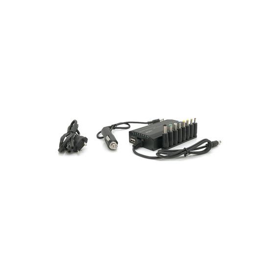 Блок живлення до ноутбуку Voltronic 100W Universal + Auto(12V), ручн. регулювання, 8 роз'ємів (34818 / YT-YBBP/100W) | Зображення 1