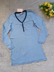 Жіноча нічна сорочка з довгим рукавом р. s