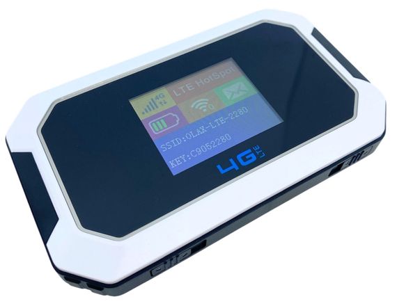 Роутер WIFI модем мобільний 4G Olax МТ 80 Олакс маршрутизатор два виходи під антену акумулятор 3000 мАч | Зображення 3