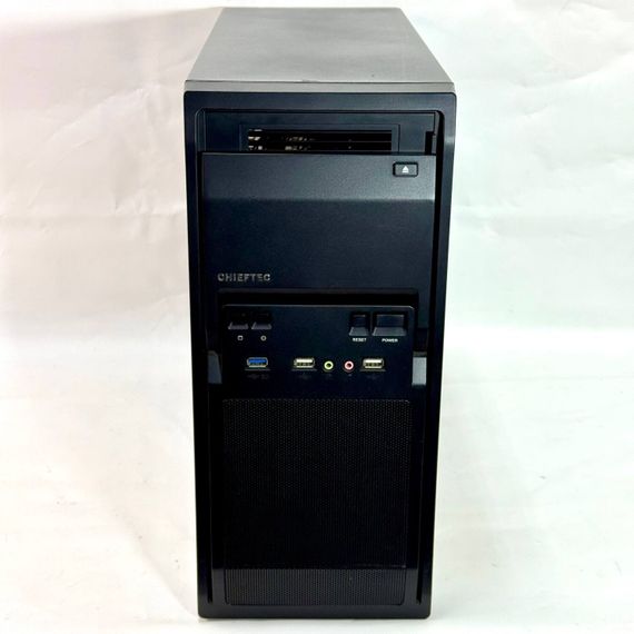 Комп'ютер Chieftec Libra Black (LG-01B-OP) Tower / Intel Core i5-6500 (4 ядра по 3,2 - 3,6 ГГц) / 16 ГБ DDR3 / 120 ГБ SSD + 500 ГБ HDD / Intel HD Graphics 530 / 500 Вт б/в | Зображення 1