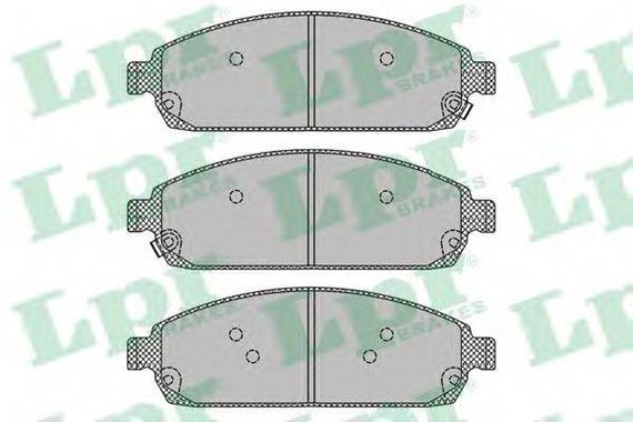 Гальмівні колодки LPR 05P1403 на JEEP GRAND CHEROKEE III (WH, WK)