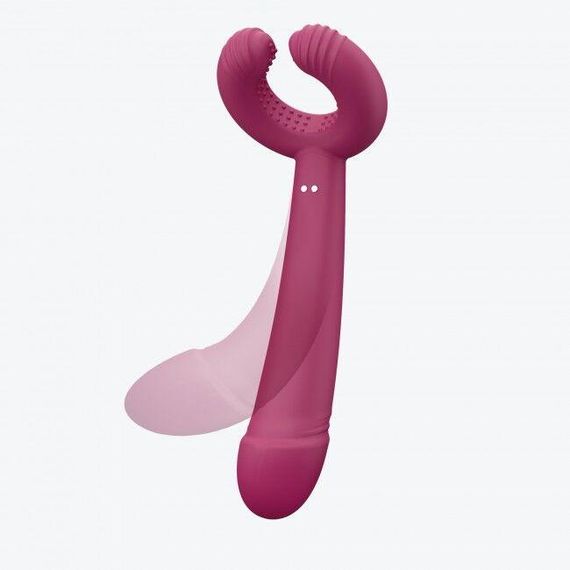 Вібратор для пар Love To Love PLEASE ME з трьома моторами, гнучкий | Зображення 4