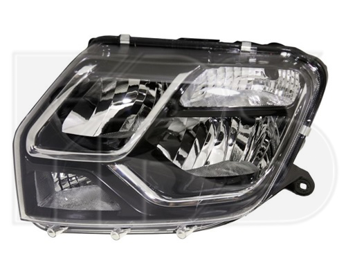 Фара Renault Duster (15-) правая черн. электрич. (Depo)  260606709R