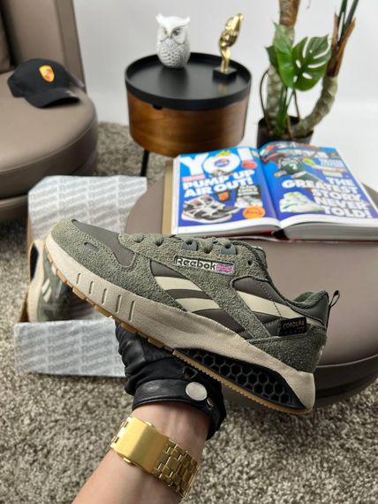 Кроссовки R1e1ebok Classic Leather Hexalite Khaki Beige , Вьетнам 43 27 | Зображення 7