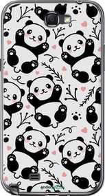 Чохол на Samsung Galaxy Note 2 N7100 Панди "4318t-17-2448"
