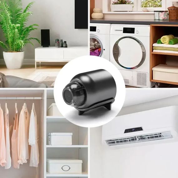 Портативна камера з нічною зйомкою 1080P, X5 Mini / Міні Wi-Fi камера з віддаленим доступом | Зображення 4