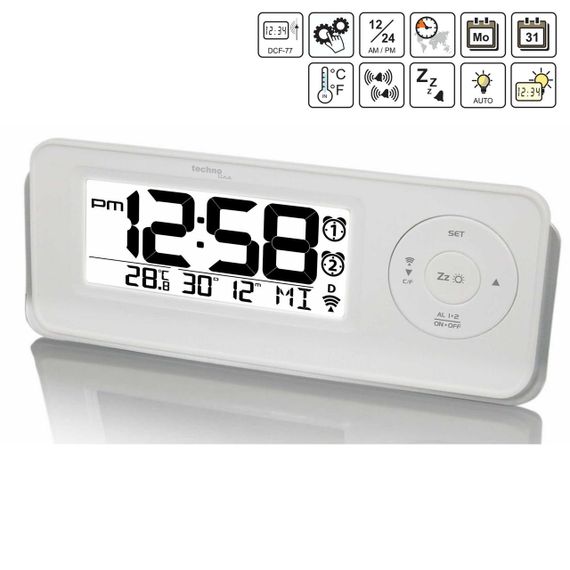 Годинник настільний Technoline WT498 White (WT498) | Зображення 3