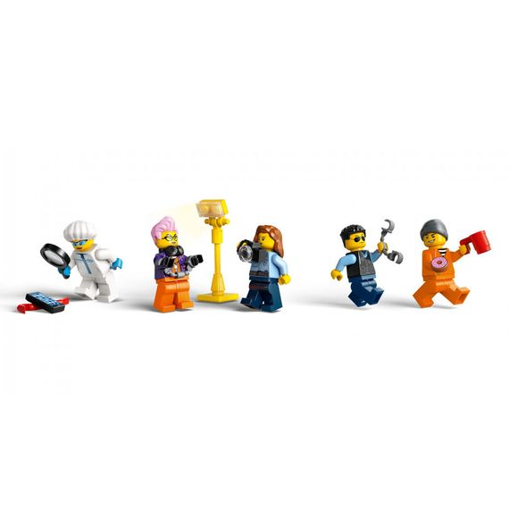 Конструктор LEGO City Пересувна поліцейська криміналістична лабораторія 674 деталей (60418) | Зображення 2