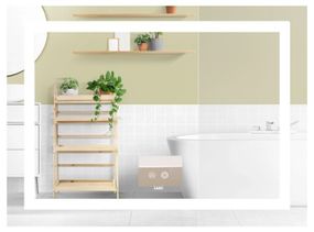 Дзеркало Lidz Kubis (KU1) 900х700 мм з LED-підсвічуванням Touch LD78LF9049070