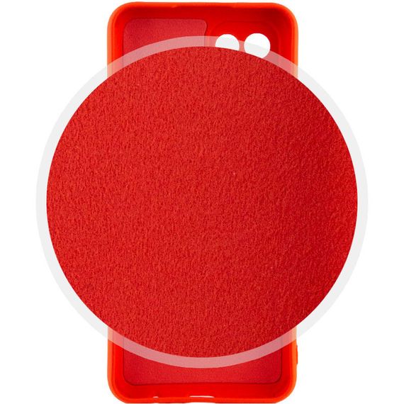 Чохол Silicone Cover Lakshmi Full Camera (A) для Samsung Galaxy A04e Full camera, Червоний / Red | Зображення 2