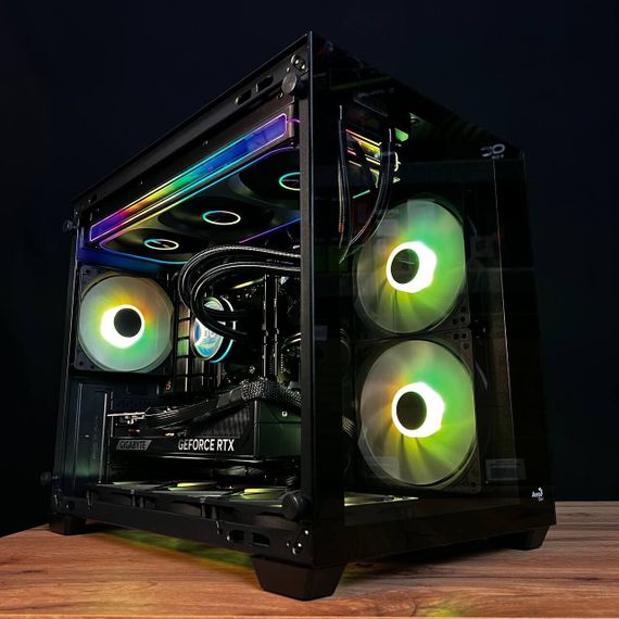 Збірка на замовлення: ігровий ПК AeroCool Dryft Mini Tower / AMD Ryzen 7 7800X3D (8 (16) ядер по 4,2 - 5,0 ГГц) / 32 ГБ DDR5 / 2000 ГБ SSD M.2 / nVidia GeForce RTX 5070, 12 ГБ GDDR7, 192-bit / 750 Вт | Зображення 1
