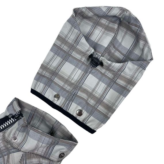 Дощовик на флiсi картатий сірий MF-24 | Зображення 4