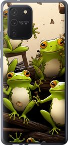 Чехол на Samsung Galaxy S10 Lite 2020 Жабки "5656u-1851-17620"