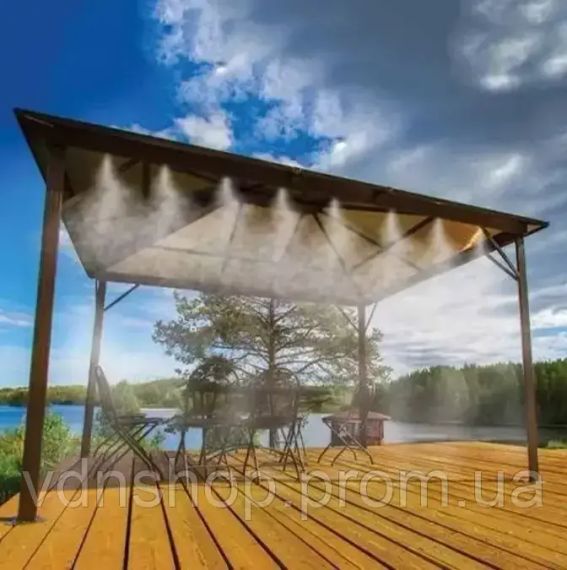 Система поливу саду та городу Muciakie Garden, садова насадка для поливу для газону Туман 10 м | Зображення 2