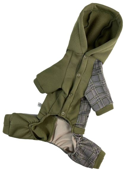Костюм з клiтинкою хакi D-184 | Зображення 4