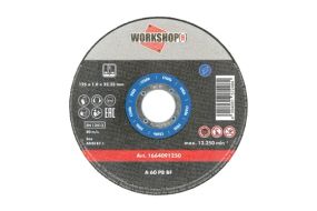 Диск отрезной для стали WURTH 1664091250 Ø125 mm x 1.0 mm, WORKSHOP
