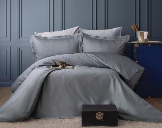 Постельное белье Pupilla Exclusive Satin 200 х 220 см Lara Antrasit