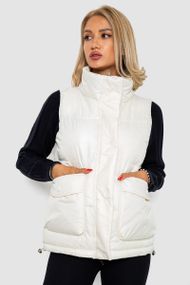 Жилет женский  -уценка, цвет кремовый, 244R533-U-3