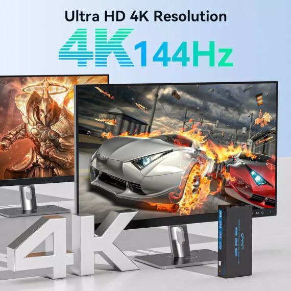 VPFCT KVM-перемикач 4K@144Hz HDMI KVM Switch VP-SW220 | Зображення 3