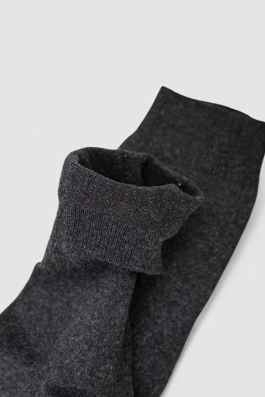 Носки мужские однотонные, цвет темно-серый, 238R57035 | Зображення 3