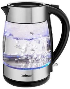 Електрочайник Zelmer ZСK8011 1,7 л сріблястий