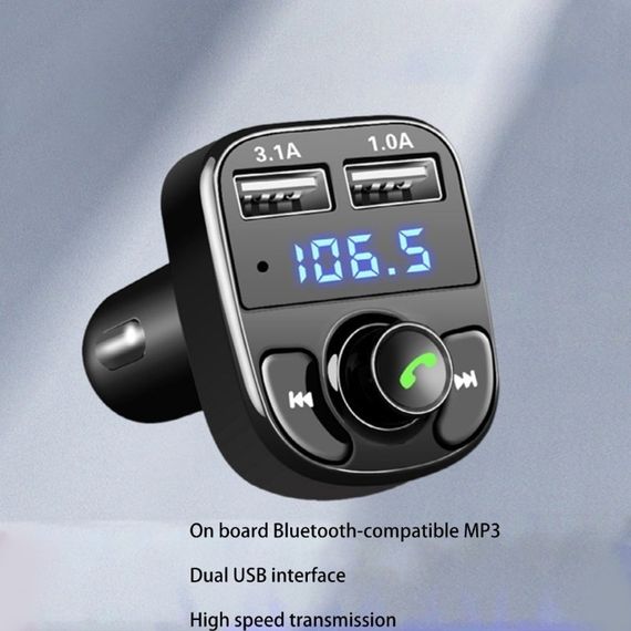 Автомобильный FM модулятор Multifunction Wireless Car MP3 Player X8 | Зображення 2