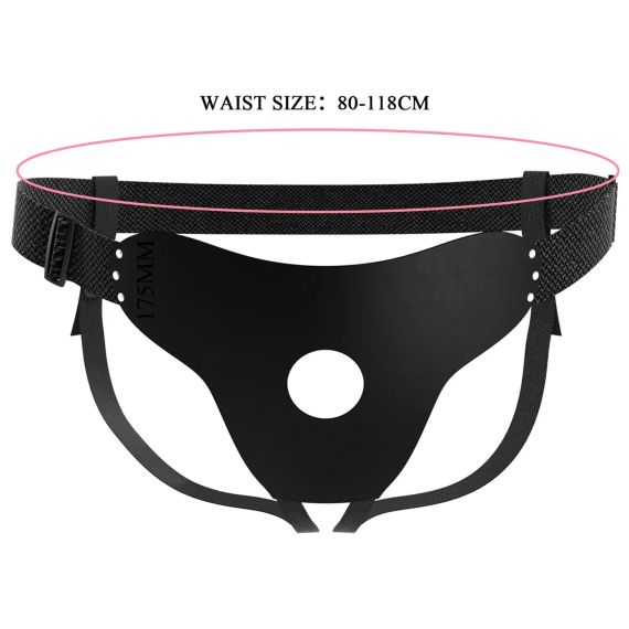 Універсальна система для страпону Pretty Love - HARNESS BRIEFS LOVE SPELL 80-118 CM, BW-022097 Sex Aura | Зображення 8