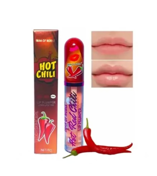 Блиск-Плампер для збільшення губ IMAN OF NOBLE HOT CHILI Lip Plamper