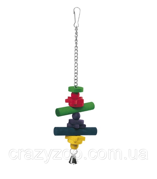 Игрушка для птиц Ferplast PA 4094 Small разноцветная Ø 3,8x31 см 84094099