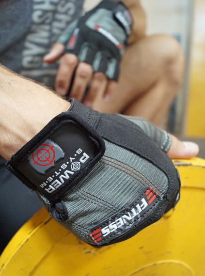 Рукавички для фітнесу Power System PS-2300 Fitness Grey/Black XS | Зображення 8