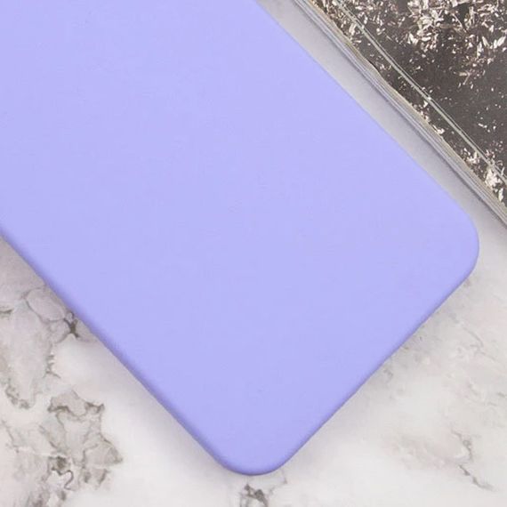 Чехол Silicone Cover Lakshmi Full Camera (AAA) для Xiaomi Redmi Note 14 Pro 4G Сиреневый / Dasheen | Зображення 1