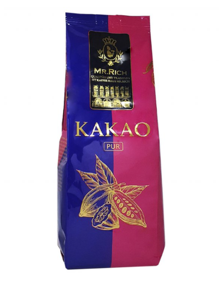 Натуральный какао Mr.Rich "Какао" 250 гр Германия 100% какао порошок