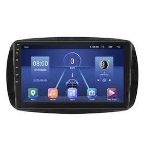 Штатная магнитола Lesko для Smart Fortwo III 2014-н.в. экран 9" 4/64Gb 4G Wi-Fi GPS Top